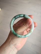 Load image into Gallery viewer, 51.5mm certified 100% natural Type A sunny green/purple/yellow(FU LU SHOU) jadeite jade bangle BK45-5080