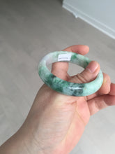 Load image into Gallery viewer, 51.5mm certified 100% natural Type A sunny green/purple/yellow(FU LU SHOU) jadeite jade bangle BK45-5080
