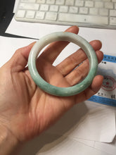 Load image into Gallery viewer, 60mm Certified Type A 100% Natural green white yellow Jadeite bangle PA264-3839