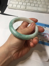 Load image into Gallery viewer, 60mm Certified Type A 100% Natural green white yellow Jadeite bangle PA264-3839