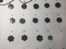Load image into Gallery viewer, 100% Natural type A blue green gray black Guatemala jadeite Frost Blossom Pendant group AZ193 Add on item