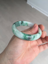 Load image into Gallery viewer, 51.5mm certified 100% natural Type A sunny green/purple/yellow(FU LU SHOU) jadeite jade bangle BK45-5080