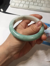 Load image into Gallery viewer, 60mm Certified Type A 100% Natural green white yellow Jadeite bangle PA264-3839