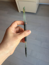 Load image into Gallery viewer, 18cm 100% Natural yellow gray black Xiu Jade (Serpentine) Hairpin AW52 Add on item