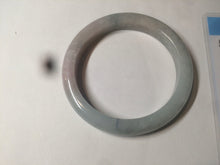 Load image into Gallery viewer, 56.7mm Certified type A 100% Natural green/blue/purple Jadeite Jade bangle L141-9629
