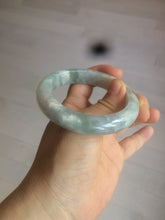Load image into Gallery viewer, 53.4mm Certified Type A 100% Natural green/white/purple Jadeite Jade bangle AX42-7719