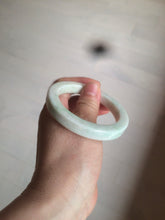 Load image into Gallery viewer, 51.8mm certificated Type A 100% Natural light green/white/beige/yellow Jadeite Jade bangle AX107-4211