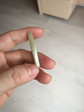 Load image into Gallery viewer, 100% natural type A jadeite jade icy watery green white purple yellow Tide Control Pillar(定海神针) pendant group BN77