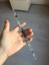 Load image into Gallery viewer, 20.5cm 100% Natural black and white ink painting(水墨画) Xiu Jade (Serpentine) Hairpin AW56