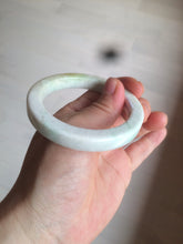 Load image into Gallery viewer, 51.8mm certificated Type A 100% Natural light green/white/beige/yellow Jadeite Jade bangle AX107-4211