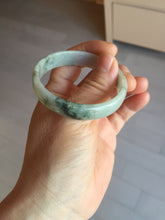 Load image into Gallery viewer, 50.5mm certified 100% natural Type A light green/gray/purple jadeite jade bangle PD201-2387