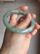 Load image into Gallery viewer, 55.7mm Certified Type A 100% Natural light green white red Jadeite Jade bangle BQ10-3798