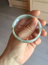 Load image into Gallery viewer, 50.5mm certified 100% natural Type A light green/gray/purple jadeite jade bangle PD201-2387