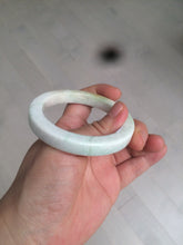 Load image into Gallery viewer, 51.8mm certificated Type A 100% Natural light green/white/beige/yellow Jadeite Jade bangle AX107-4211