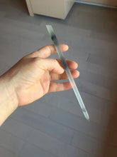 Load image into Gallery viewer, 20.5cm 100% Natural black and white ink painting(水墨画) Xiu Jade (Serpentine) Hairpin AW57