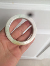 Load image into Gallery viewer, 51.8mm certificated Type A 100% Natural light green/white/beige/yellow Jadeite Jade bangle AX107-4211