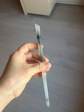 Load image into Gallery viewer, 20.5cm 100% Natural black and white ink painting(水墨画) Xiu Jade (Serpentine) Hairpin AW57