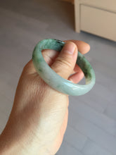 Load image into Gallery viewer, 52.5mm Certified 100% natural Type A light green/sunny green Whispers of the Spring Breeze jadeite jade bangle PA230-2380