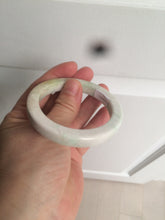 Load image into Gallery viewer, 51.8mm certificated Type A 100% Natural light green/white/beige/yellow Jadeite Jade bangle AX107-4211