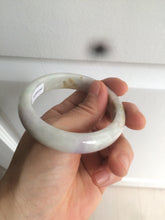 Load image into Gallery viewer, 53.6mm 100% natural Type A light green/purple/yellow/white (FU LU SHOU, 福禄寿) jadeite jade bangle AZ83-1647