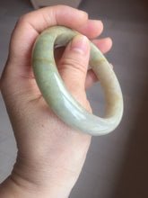 Load image into Gallery viewer, 58mm Certified Type A 100% Natural green/yellow Jadeite Jade bangle PA8-6091 $29.99 Group
