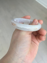 Load image into Gallery viewer, 56mm certified 100% natural type A icy watery white red purple jadeite jade bangle AH98-0544