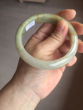 Load image into Gallery viewer, 58mm Certified Type A 100% Natural green/yellow Jadeite Jade bangle PA8-6091 $29.99 Group