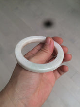 Load image into Gallery viewer, 52mm certificated Type A 100% Natural light green/white/beige/yellow Jadeite Jade bangle AX106-4212