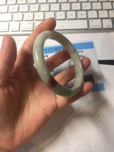 Load image into Gallery viewer, 57.4mm certified Type A 100% Natural light green/yellow/red/white Jadeite Jade bangle AZ194-2748