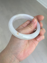 Load image into Gallery viewer, 56mm certified 100% natural type A icy watery white red purple jadeite jade bangle AH98-0544