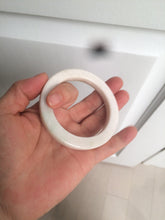 Load image into Gallery viewer, 52mm certificated Type A 100% Natural light green/white/beige/yellow Jadeite Jade bangle AX106-4212