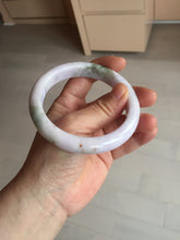 Load image into Gallery viewer, 60mm Certified Type A 100% Natural icy watery green/purple/red Jadeite Jade bangle BM87-4496