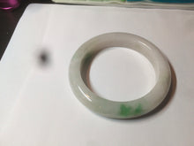 Load image into Gallery viewer, 59.8mm Certificated Type A 100% Natural white/sunny green/purple jadeite jade bangle AZ5-9139