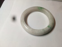 Load image into Gallery viewer, 59.8mm Certificated Type A 100% Natural white/sunny green/purple jadeite jade bangle AZ5-9139