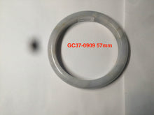 Load image into Gallery viewer, 57-58 mm certified Type A 100% Natural green/purple/gray/brown/black Jadeite Jade bangle GC37