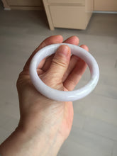 Load image into Gallery viewer, 58.5mm Certified Type A 100% Natural green/purple/white Jadeite Jade bangle BM88-4502