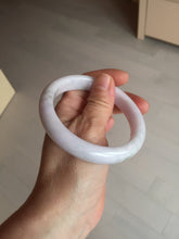 Load image into Gallery viewer, 58.5mm Certified Type A 100% Natural green/purple/white Jadeite Jade bangle BM88-4502