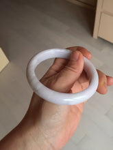 Load image into Gallery viewer, 58.5mm Certified Type A 100% Natural green/purple/white Jadeite Jade bangle BM88-4502