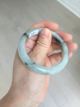Load image into Gallery viewer, 52.3mm certified 100% natural Type A icy watery dark green jadeite jade bangle AH103-4490