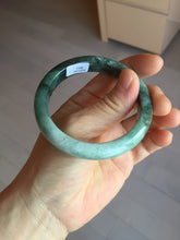 Load image into Gallery viewer, 53.3mm certified 100% natural type A dark green green jadeite jade bangle PA225-9011 Add on item Shopify only