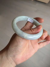 Load image into Gallery viewer, Shopify only 55.5mm Certified 100% natural Type A sunny green purple jadeite jade bangle BM89-9781