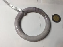 Load image into Gallery viewer, 56.8mm 100% natural light purple round cut Coral Jade (珊瑚玉) bangle SY123