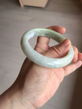 Load image into Gallery viewer, 55.4mm certified Type A 100% Natural green/yellow/purple/red Jadeite Jade bangle BM91-9786