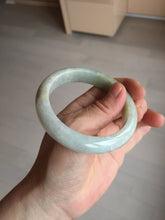 Load image into Gallery viewer, 55.4mm certified Type A 100% Natural green/yellow/purple/red Jadeite Jade bangle BM91-9786