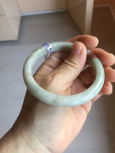 Load image into Gallery viewer, 57.4mm certified Type A 100% Natural light green/yellow/red/white Jadeite Jade bangle AZ194-2748