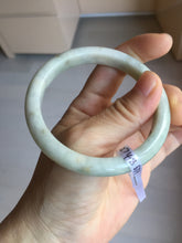 Load image into Gallery viewer, 57.4mm certified Type A 100% Natural light green/yellow/red/white Jadeite Jade bangle AZ194-2748