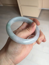 Load image into Gallery viewer, 57.5mm certified 100% natural Type A light green/purple jadeite jade bangle PE9-0311