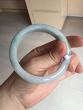 Load image into Gallery viewer, 57.5mm certified 100% natural Type A light green/purple jadeite jade bangle PE9-0311