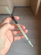 Load image into Gallery viewer, 16.5 cm 100% Natural light green yellow black Xiu Jade (Serpentine) Hairpin AW50 Add on item
