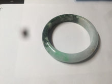 Load image into Gallery viewer, 51 mm Certified Type A 100% Natural fresh sunny green/white Jadeite Jade AX11-1655